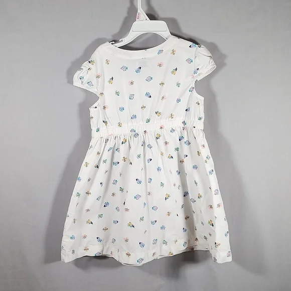 Old Nave Girls Floral Dress Size 4T - Picture 2 of 5